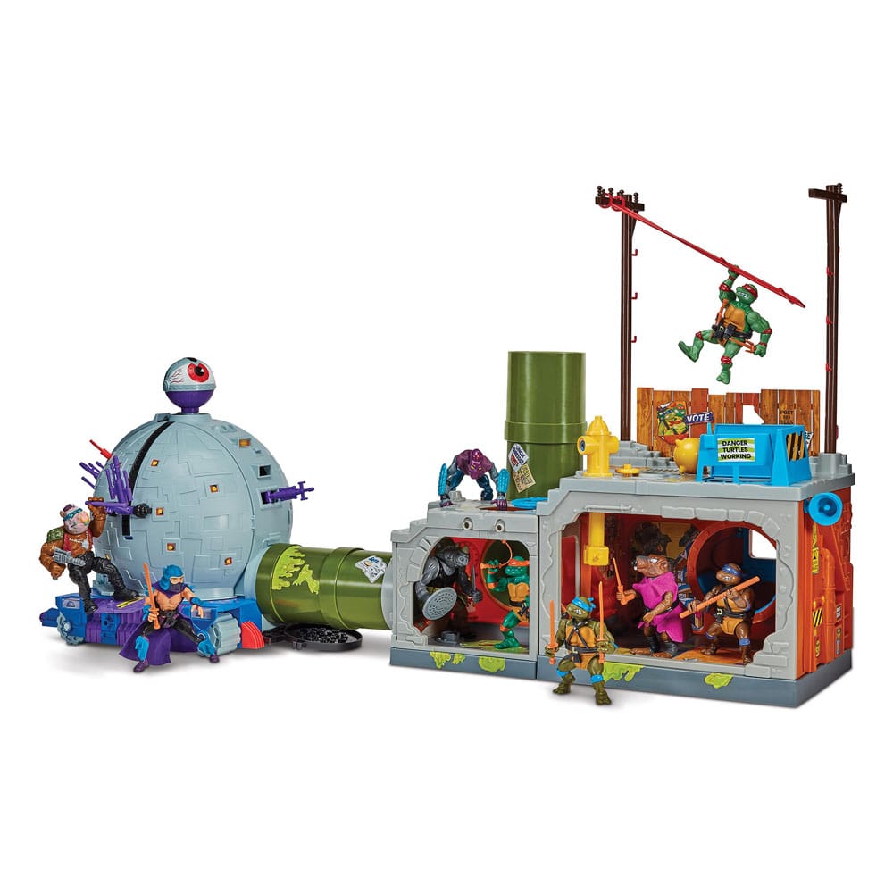 PLAYMATES TOY - Teenage Mutant Ninja Turtles Building Secret Sewer Lid Playset Mutant Module heo EU Exclusive