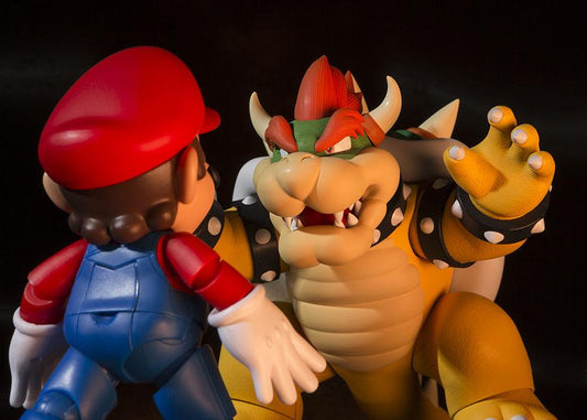 BANDAI - Super Mario Bros. S.H. Figuarts Action Figure Bowser Tamashii Web Exclusive