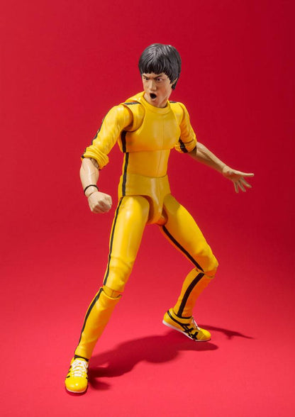 BANDAI - Bruce Lee S.H. Figuarts Action Figure Yellow Track Suit