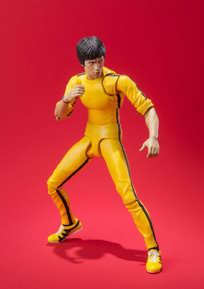 BANDAI - Bruce Lee S.H. Figuarts Action Figure Yellow Track Suit
