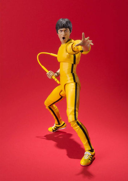 BANDAI - Bruce Lee S.H. Figuarts Action Figure Yellow Track Suit