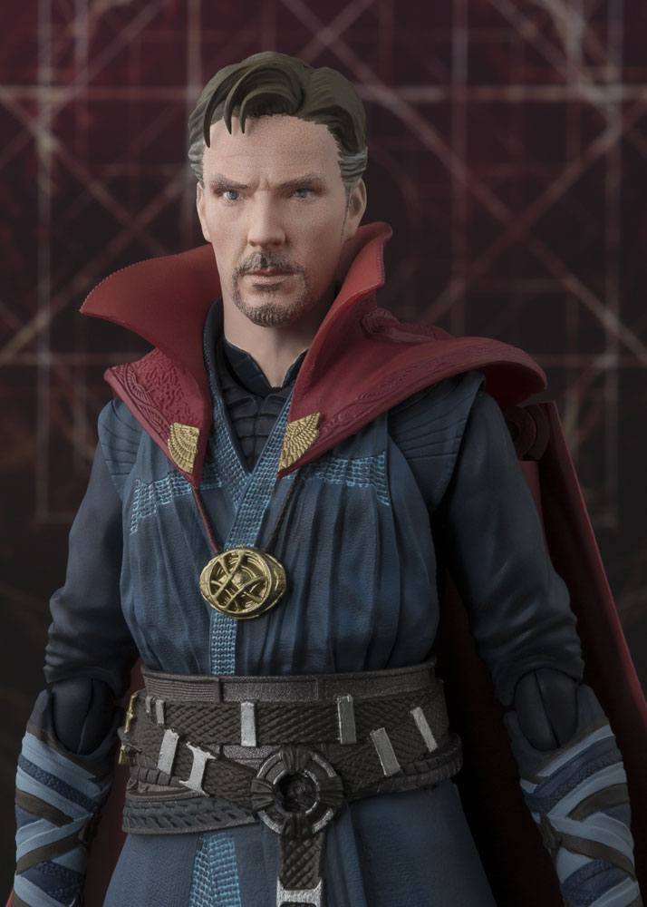 BANDAI TAMASHII - Marvel - Doctor Strange S.H. Figuarts Action Figure Doctor Strange & Burning Flame Set