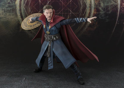 BANDAI TAMASHII - Marvel - Doctor Strange S.H. Figuarts Action Figure Doctor Strange & Burning Flame Set