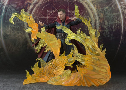 BANDAI TAMASHII - Marvel - Doctor Strange S.H. Figuarts Action Figure Doctor Strange & Burning Flame Set