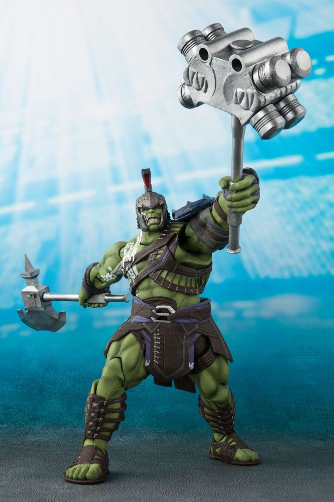 BANDAI - Marvel - Thor Ragnarok S.H. Figuarts Action Figure Hulk Tamashii Web EXCLUSIVE