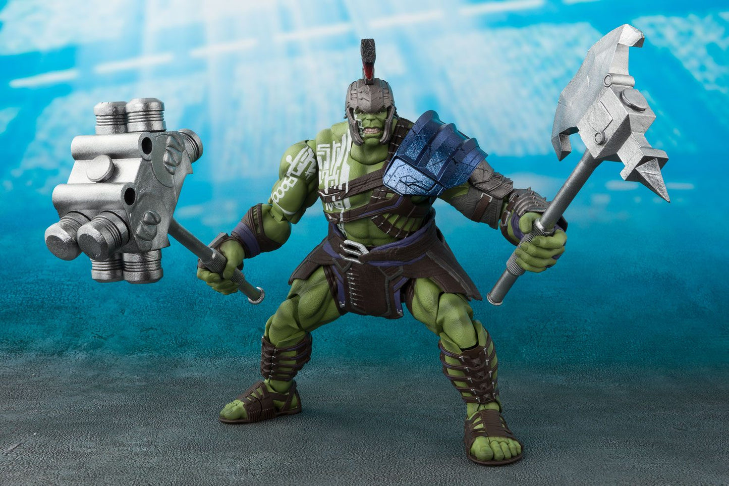 BANDAI - Marvel - Thor Ragnarok S.H. Figuarts Action Figure Hulk Tamashii Web EXCLUSIVE