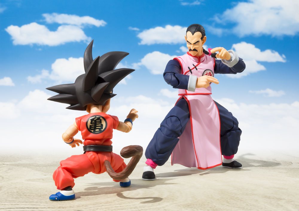 BANDAI - Dragon Ball S.H. Figuarts Action Figure Tao Pai Pai Tamashii Web EXCLUSIVE