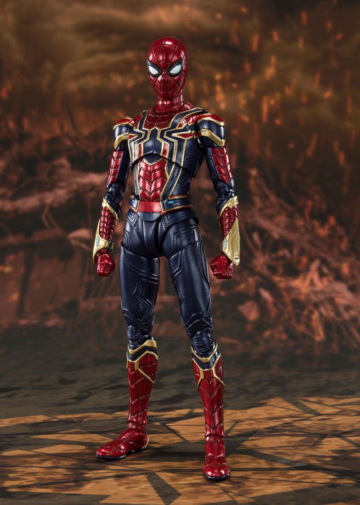 BANDAI - Marvel - Avengers Endgame S.H. Figuarts Action Figure Iron Spider (Final Battle)