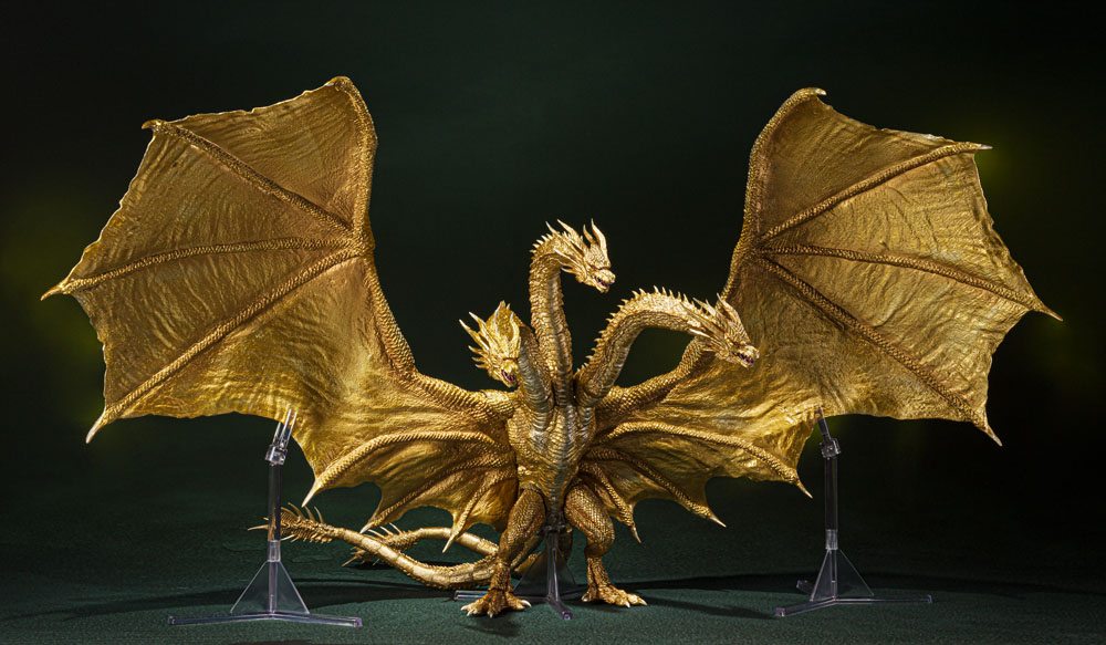 BANDAI TAMASHII - Godzilla: King of the Monsters S.H. MonsterArts Action Figure King Ghidorah (Special Color Ver.)