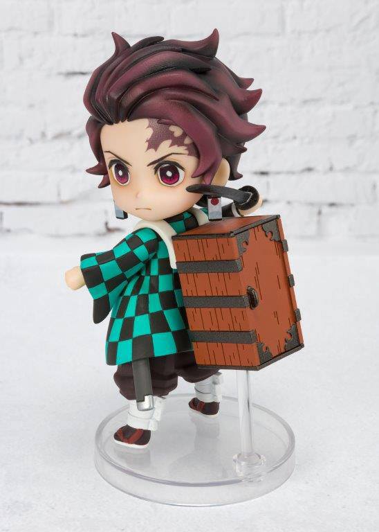 BANDAI - Demon Slayer Kimetsu no Yaiba Figuarts Mini Action Figure Kamado Tanjiro 9 cm