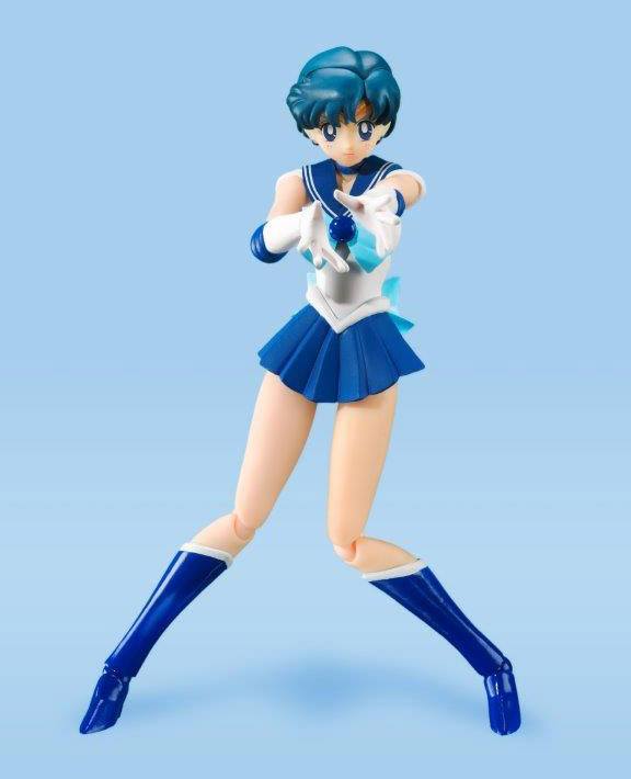 BANDAI - Sailor Moon Sailor Mercury Animation Color Edition S.H. Figuarts Action Figure