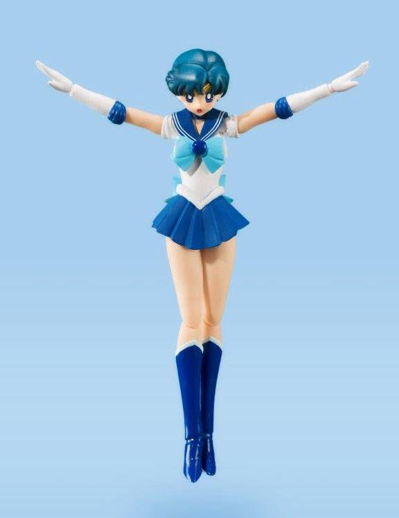 BANDAI - Sailor Moon Sailor Mercury Animation Color Edition S.H. Figuarts Action Figure