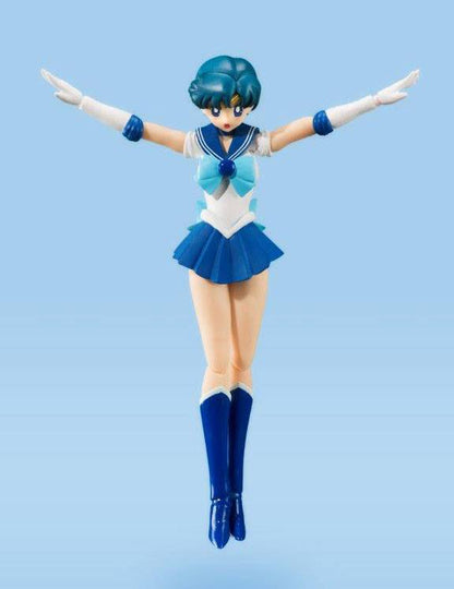 BANDAI - Sailor Moon Sailor Mercury Animation Color Edition S.H. Figuarts Action Figure