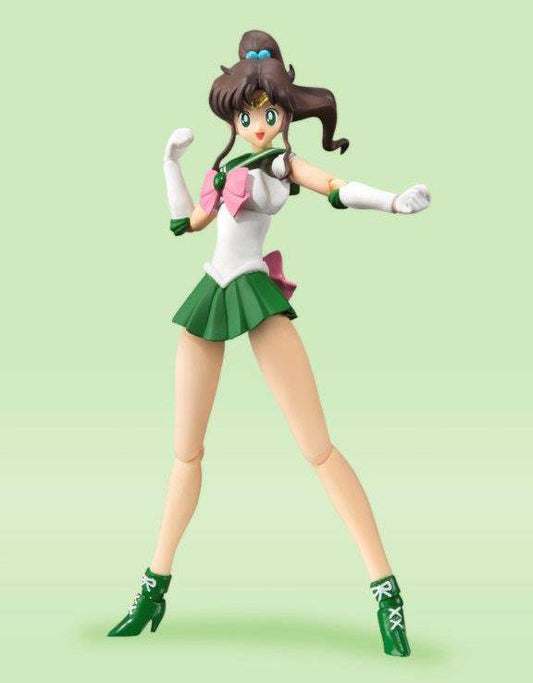 BANDAI - Sailor Moon Sailor Jupiter Animation Color Edition S.H. Figuarts Action Figure