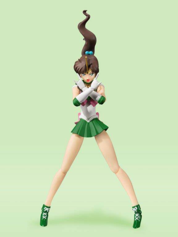 BANDAI - Sailor Moon Sailor Jupiter Animation Color Edition S.H. Figuarts Action Figure