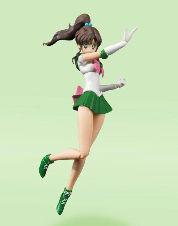 BANDAI - Sailor Moon Sailor Jupiter Animation Color Edition S.H. Figuarts Action Figure