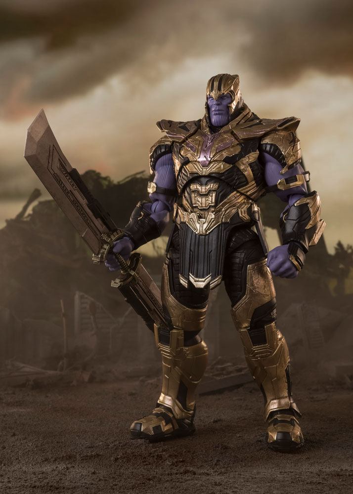 BANDAI - Marvel - Avengers Endgame Thanos Final Battle Edition S.H. Figuarts Action Figure