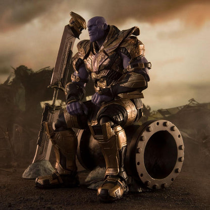 BANDAI - Marvel - Avengers Endgame Thanos Final Battle Edition S.H. Figuarts Action Figure