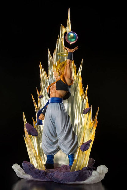 BANDAI - Dragon Ball Z Fusion Reborn Figuarts Zero Pvc Statue Pvc Super Saiyan Gogeta