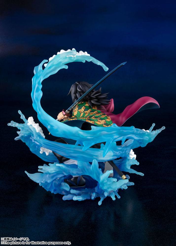 BANDAI - Demon Slayer Kimetsu No Yaiba Figuarts Zero Pvc Statue Tomioka Giyu (Water Breathing)