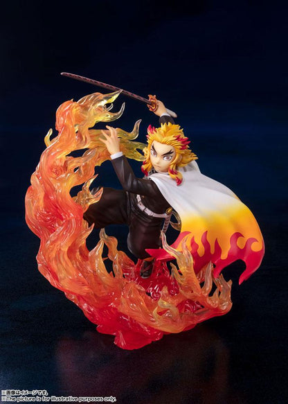 BANDAI - Demon Slayer - Kyojuro Rengokou (Flame Breathing) Figuarts Zero Pvc Statue Statue