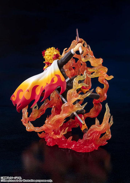 BANDAI - Demon Slayer - Kyojuro Rengokou (Flame Breathing) Figuarts Zero Pvc Statue Statue