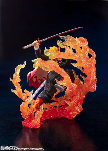 BANDAI - Demon Slayer - Kyojuro Rengokou (Flame Breathing) Figuarts Zero Pvc Statue Statue