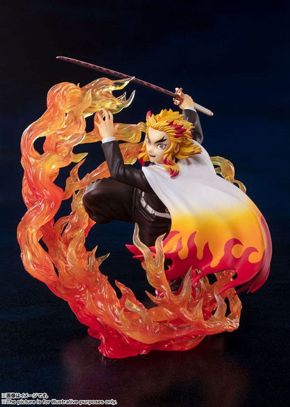 BANDAI - Demon Slayer - Kyojuro Rengokou (Flame Breathing) Figuarts Zero Pvc Statue Statue