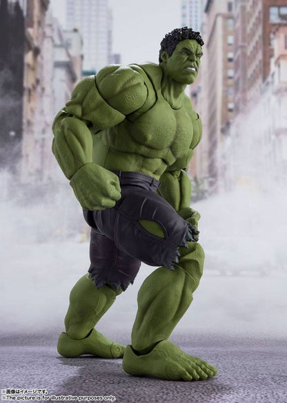 BANDAI - Marvel - Avengers S.H. Figuarts Action Figure Hulk (Marvel Avengers Assemble Edition)