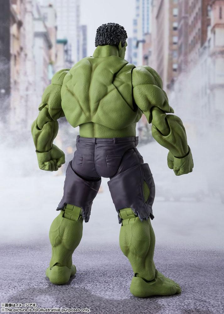 BANDAI - Marvel - Avengers S.H. Figuarts Action Figure Hulk (Marvel Avengers Assemble Edition)