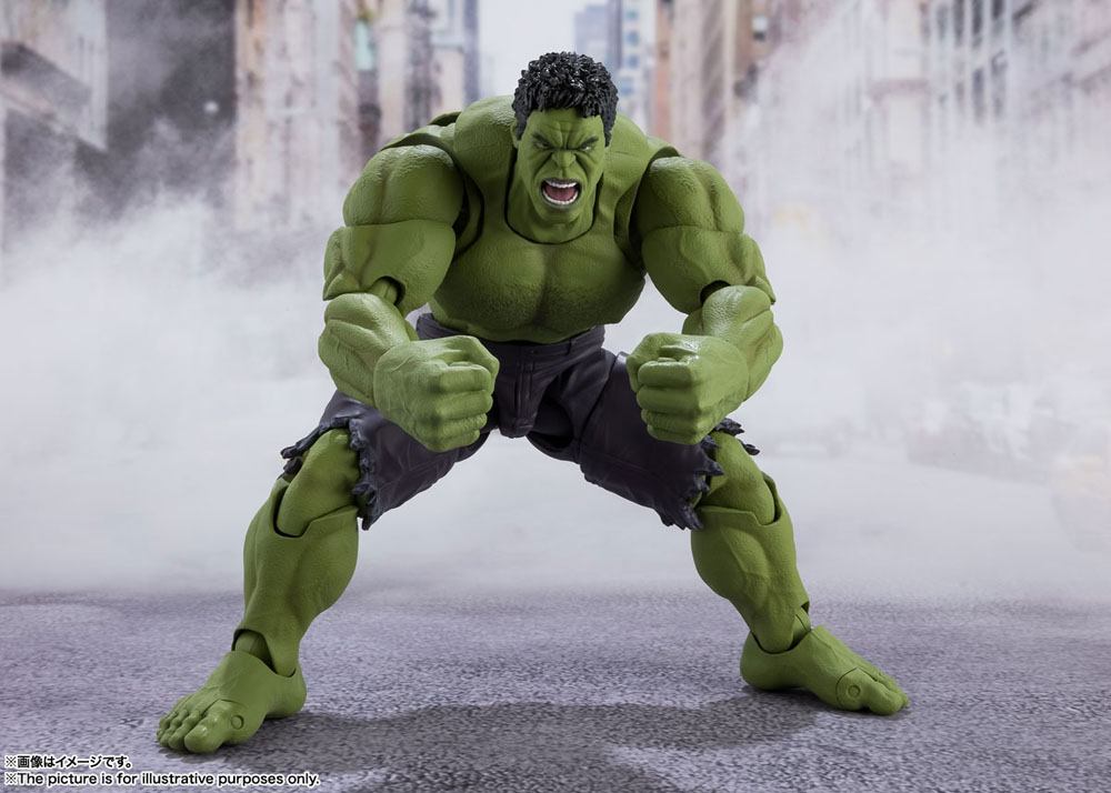 BANDAI - Marvel - Avengers S.H. Figuarts Action Figure Hulk (Marvel Avengers Assemble Edition)