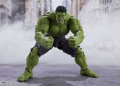 BANDAI - Marvel - Avengers S.H. Figuarts Action Figure Hulk (Marvel Avengers Assemble Edition)