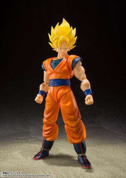 BANDAI - Dragon Ball Z S.H. Figuarts Action Figure Super Saiyan Full Power Son Gokou