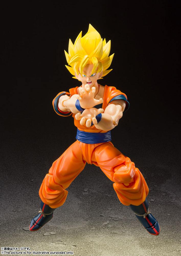 BANDAI - Dragon Ball Z S.H. Figuarts Action Figure Super Saiyan Full Power Son Gokou