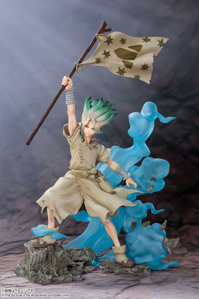 BANDAI - Dr. Stone Figuarts Zero Pvc Statue Ishigami Senku