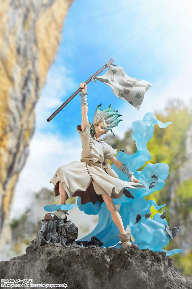 BANDAI - Dr. Stone Figuarts Zero Pvc Statue Ishigami Senku