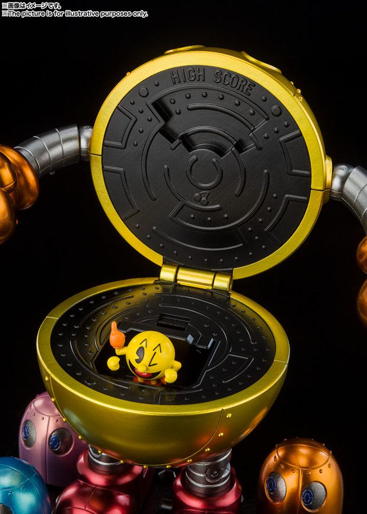 BANDAI TAMASHII - Pac-Man Chogokin Die Cast Model