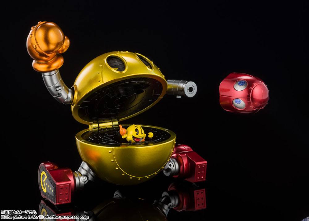 BANDAI TAMASHII - Pac-Man Chogokin Die Cast Model