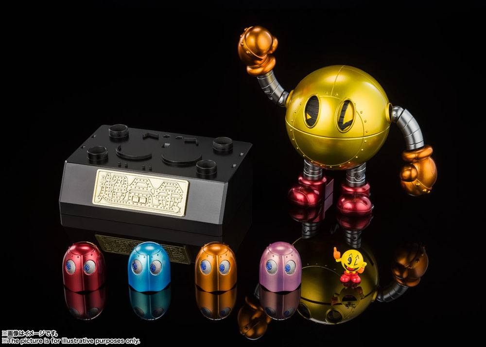 BANDAI TAMASHII - Pac-Man Chogokin Die Cast Model