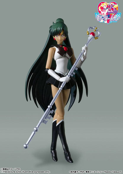 BANDAI - Sailor Moon S.H. Figuarts Action Figure Sailor Pluto Animation Color Edition 15 cm