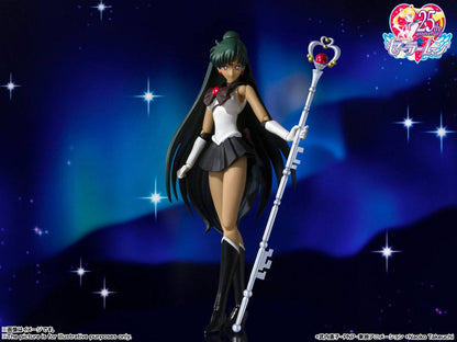 BANDAI - Sailor Moon S.H. Figuarts Action Figure Sailor Pluto Animation Color Edition 15 cm