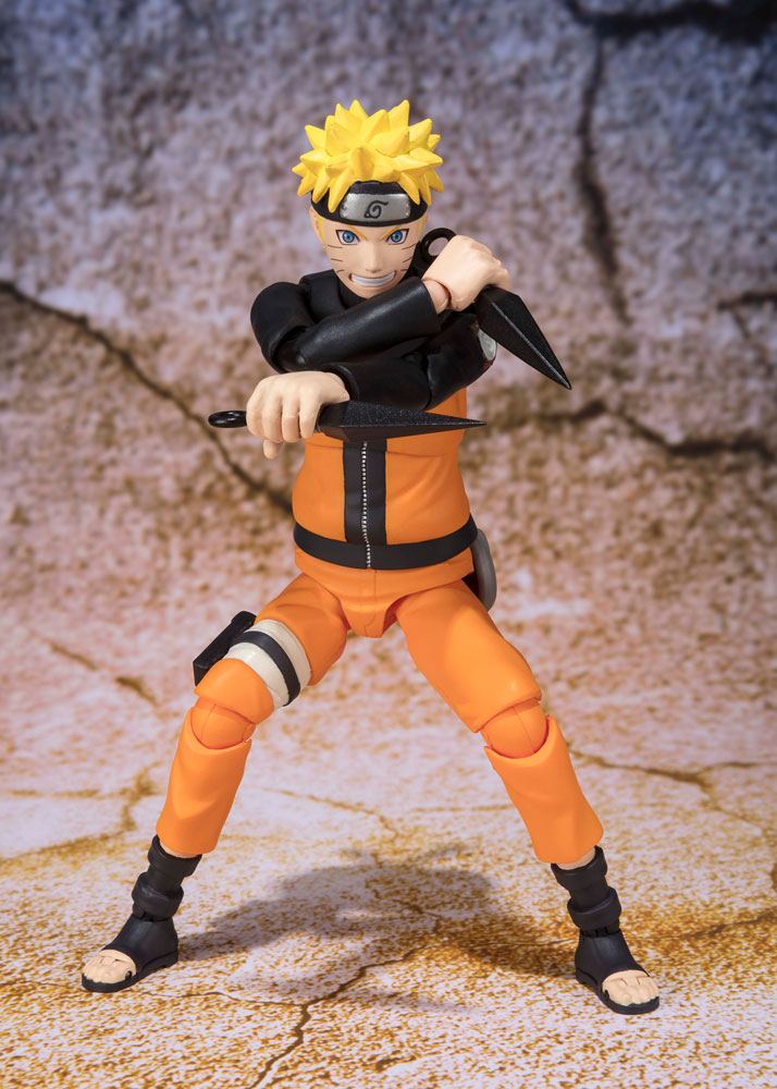 BANDAI - Naruto Shippuden S.H. Figuarts Action Figure Naruto Uzumaki (Best Selection) (New Package Ver)