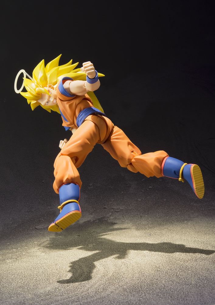 BANDAI - Dragon Ball Z S.H. Figuarts Action Figure SSJ 3 Son Goku