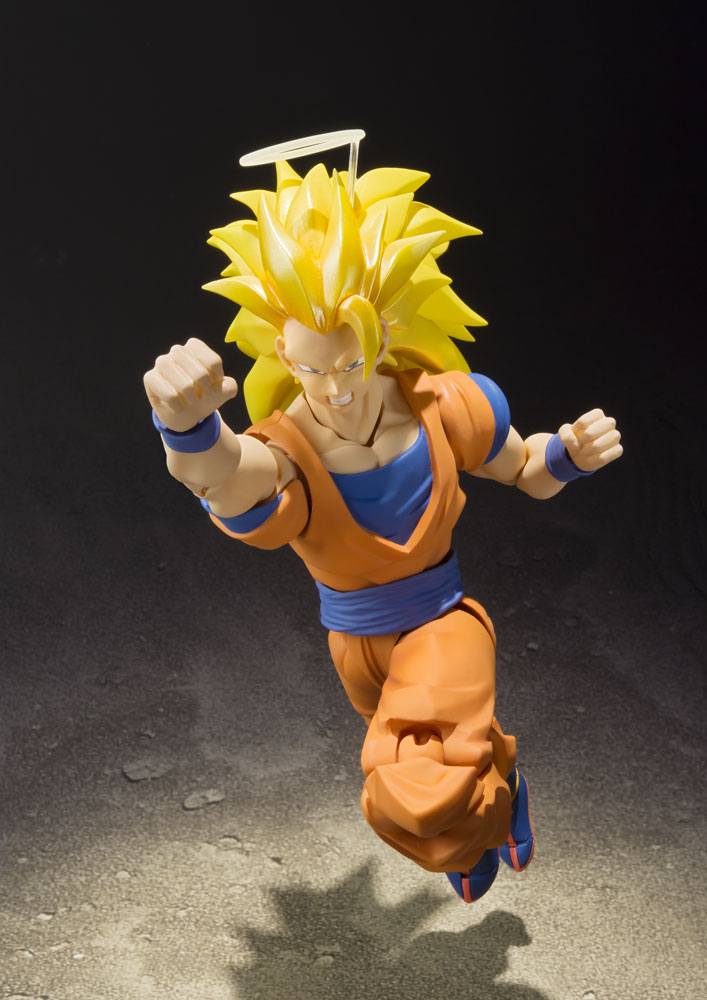 BANDAI - Dragon Ball Z S.H. Figuarts Action Figure SSJ 3 Son Goku