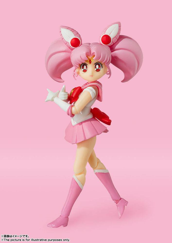 BANDAI - Sailor Moon S.H. Figuarts Action Figure Sailor Chibi Moon Animation Color Edition