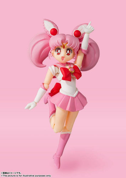 BANDAI - Sailor Moon S.H. Figuarts Action Figure Sailor Chibi Moon Animation Color Edition