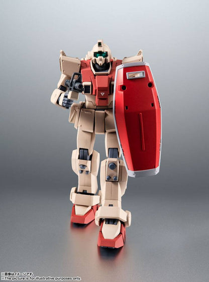 BANDAI - Mobile Suit Gundam Robot Spirits Action Figure (Side MS) RGM-79(G) GM Ground Type A.N.I.M.E.