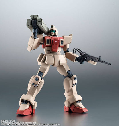 BANDAI - Mobile Suit Gundam Robot Spirits Action Figure (Side MS) RGM-79(G) GM Ground Type A.N.I.M.E.