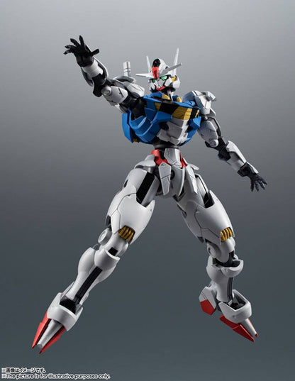 BANDAI - Mobile Suit Gundam Robot Spirits The Witch from Mercury Action Figure Gundam Aerial Ver A.N.I.M.E.