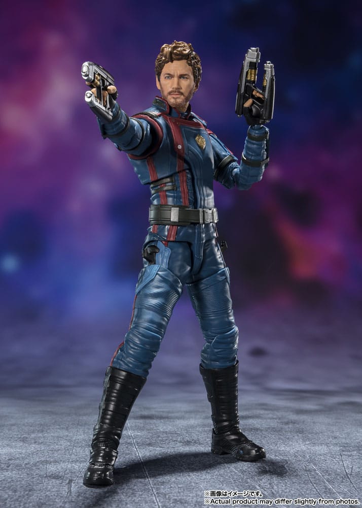 BANDAI - Marvel - Guardians of The Galaxy 3 S.H. Figuarts Action Figure Star-Lord & Rocket Raccoon